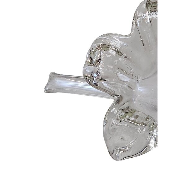 Lily Flower Clear Glass Handblown Decor Floral - Picture 7 of 14